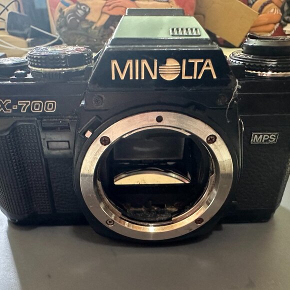Minolta Other - Minolta X-700 MPS 35mm Film SLR Camera For Parts Or Repair Only